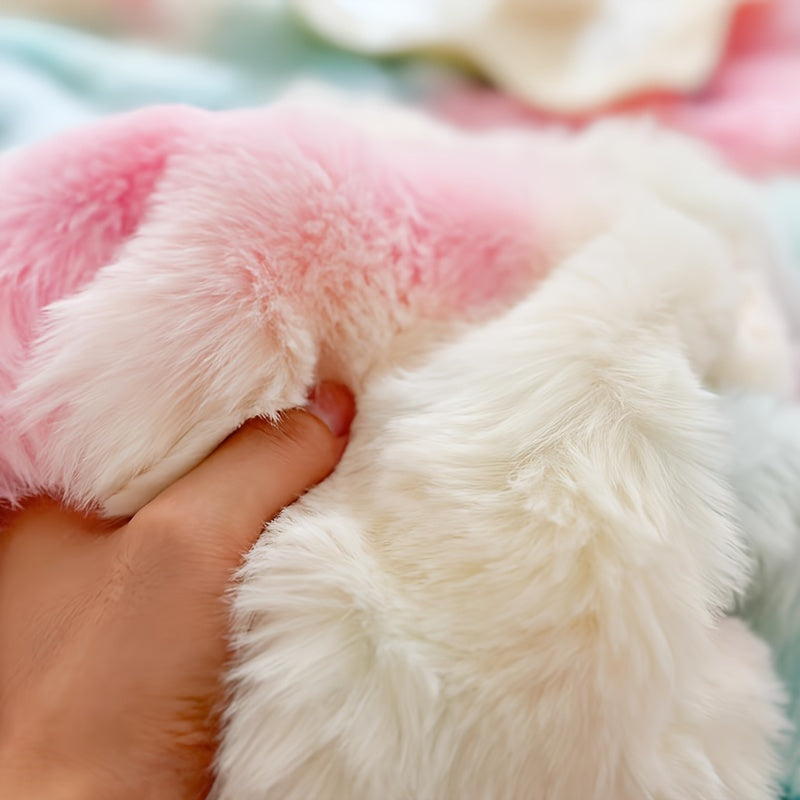 1pc Soft and Cozy Plush Blanket for Travel, Sofa, Bed, and Home Decor - Perfect Gift for Family and Friends