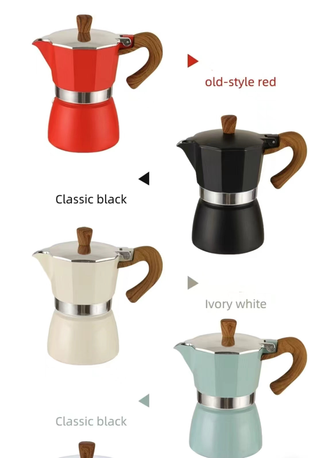 Compact & Portable Moka Pot Coffee Maker - Handcrafted for Rich Flavor - Perfect for Home, Outdoor Adventures & Camping - Durable & Easy to Use