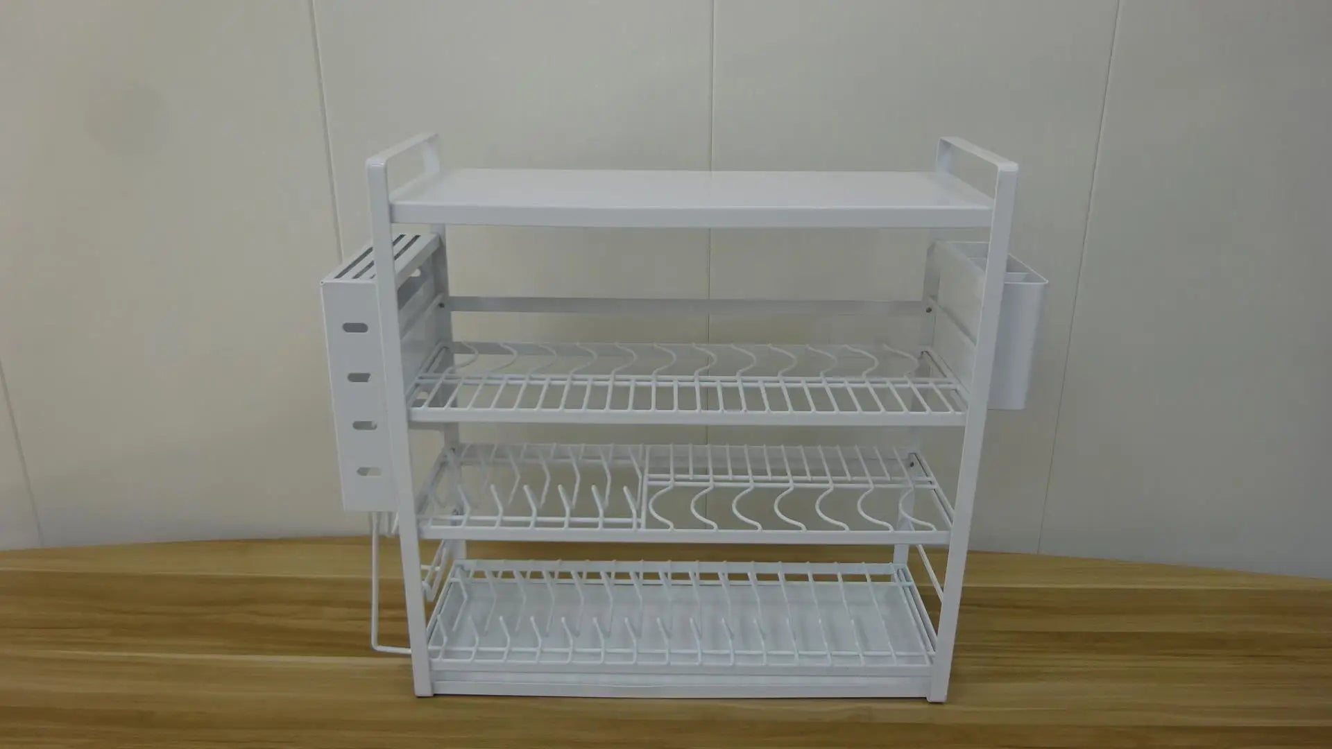 Stainless Steel Kitchenware Storage Shelves Over Sink Dish Drying Rack