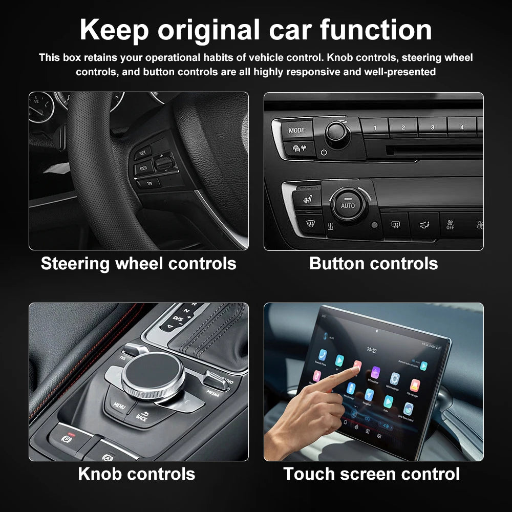 NEW Wireless CarPlay Android Auto Wireless Adapter Smart Mini Box Plug and play Connect Universal for Nissan Wireless Adapter