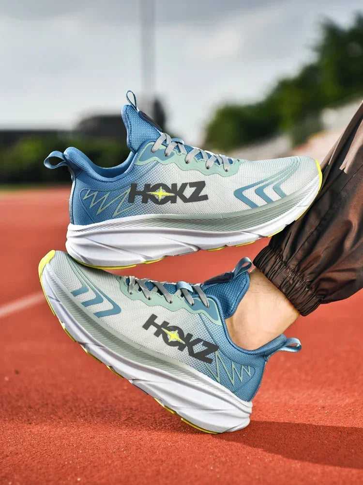 Men Mesh Running Shoes Off-road Shoes Sneakers Outdoor Breathable Trainer Race Luxury shoes Cushioning Couple Non-Slip Fashion