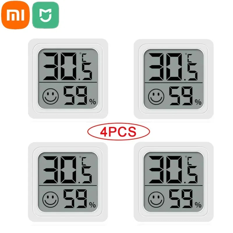 Xiaomi Mijia Mini LCD Digital Thermometer Hygrometer Indoor Room Temperature Humidity Meter Sensor Gauge Weather Station Set