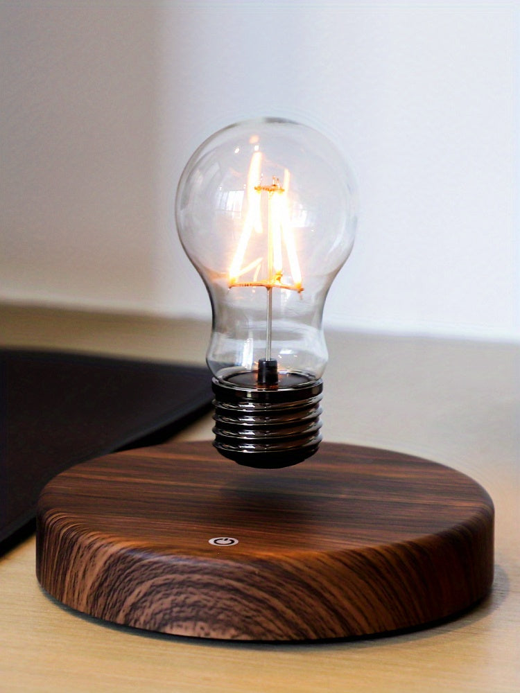 1pc Magnetic Suspension Light Bulb, For Bedroom Office Bar Reading Room Home Decor
