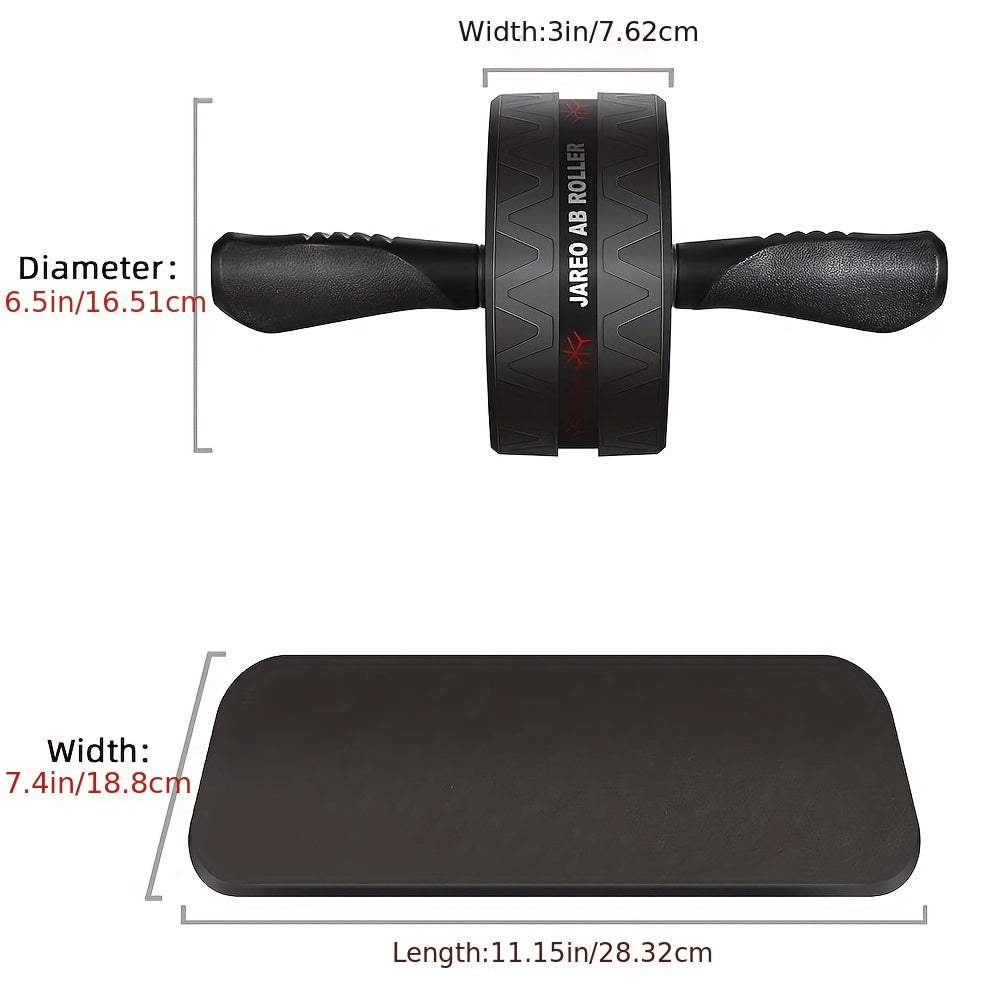 [Silent|Stable] Silent and Stable Abdominal Wheel, Abdominal Muscle Wheel | Strength Training Set, Tummy Tuck Fitness Equipment | Suitable for Living Room, Home, Indoor, Gym etc., Gift for Fitness Enthusiasts and Athletes