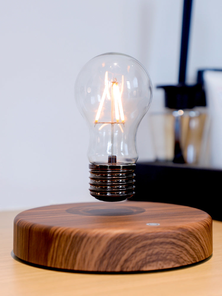 1pc Magnetic Suspension Light Bulb, For Bedroom Office Bar Reading Room Home Decor